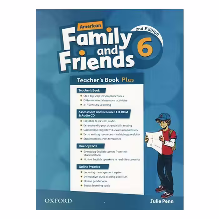 TeachersBook American Family And Friends 6 2nd Edition