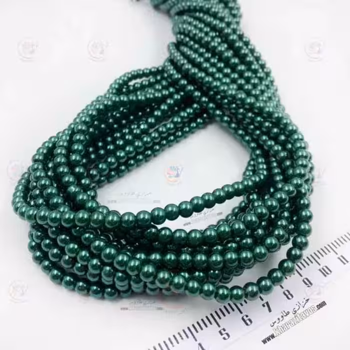 مروارید سنگی( سبز کد 5 )سایز 6