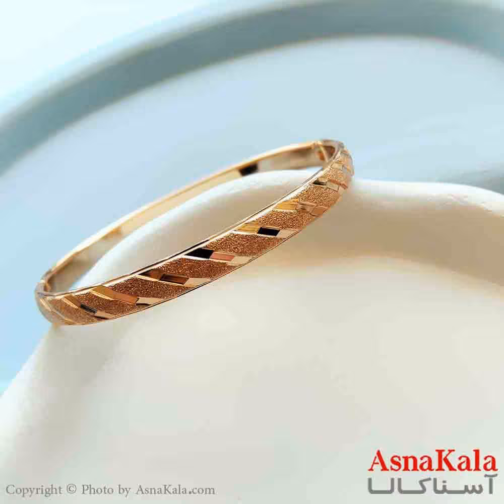 بنگل مینیمال دخترانه ژوپینگ مدل النگویی کد DSB18819W