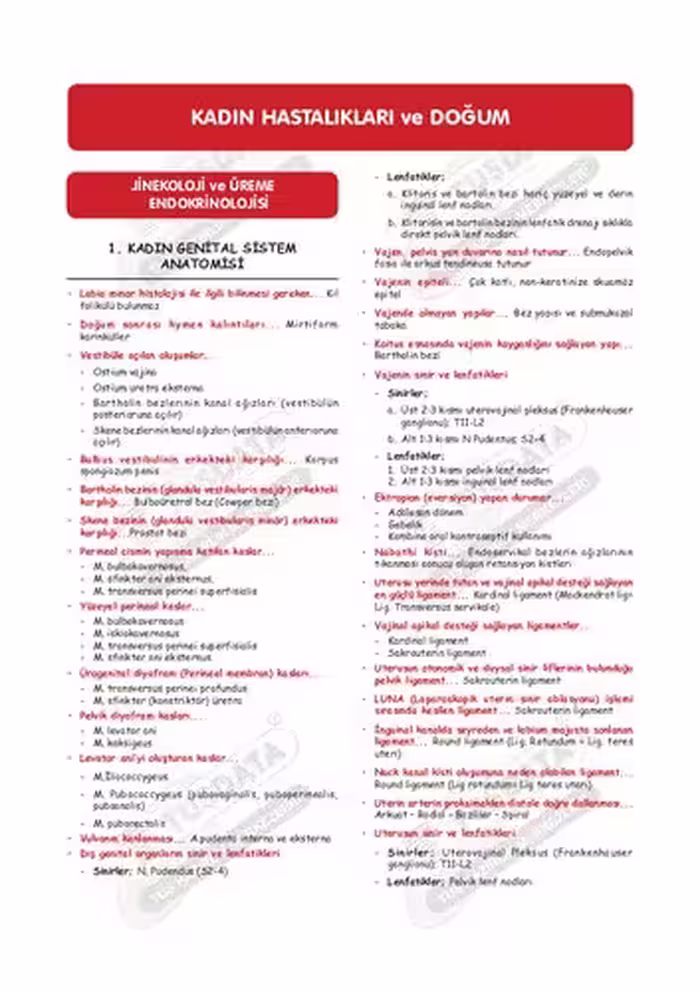 خرید و دانلود نسخه کامل کتاب Tusdata Kadın Doğum Hızlı Tekrar