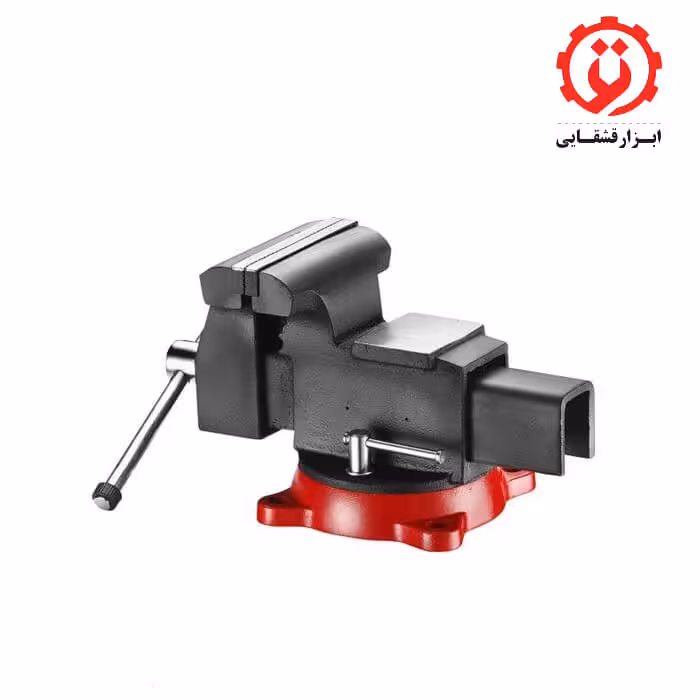 گیره رومیزی لوله گیر گردان چدنی 4 اینچ فورس مدل 6540204