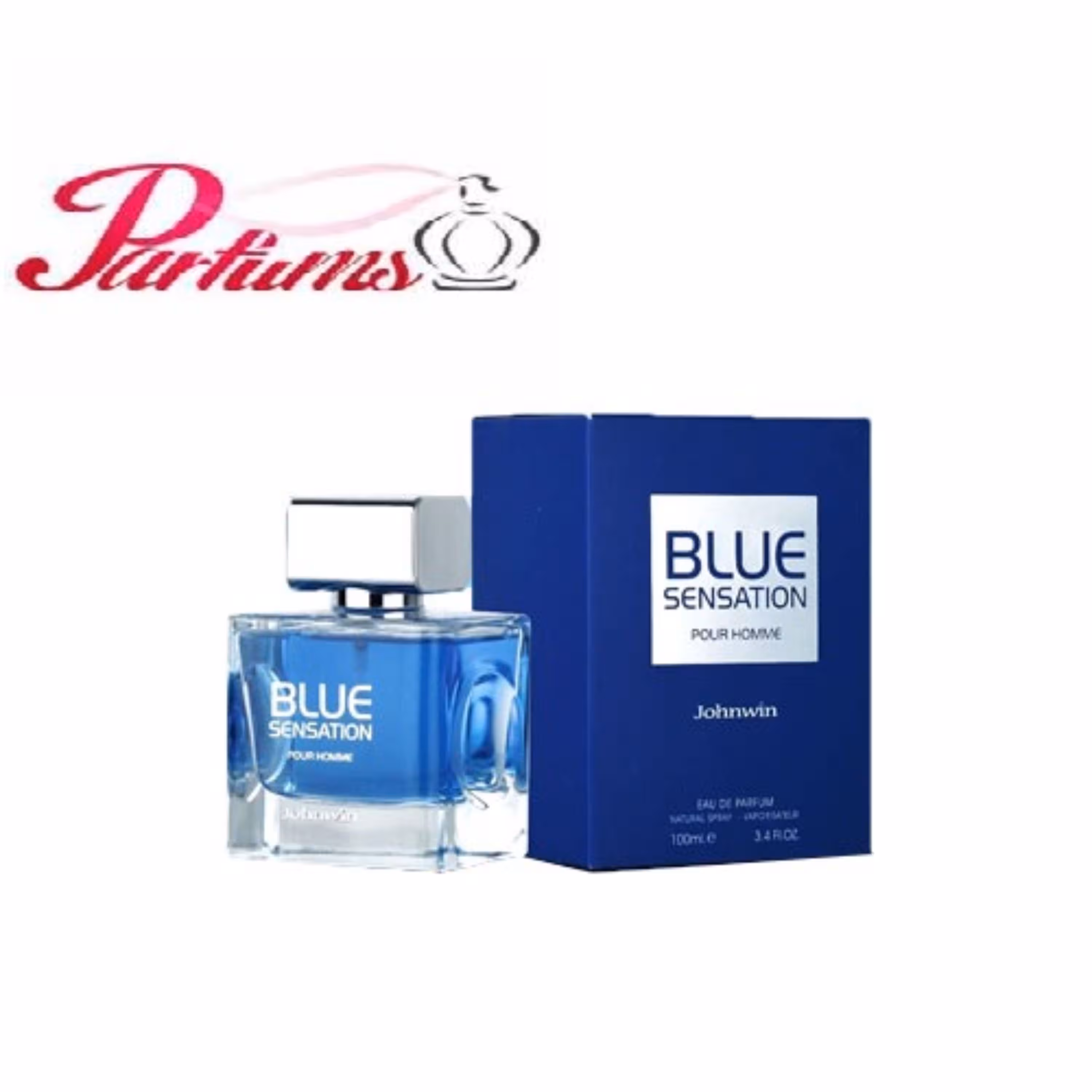 ادکلن جانوین بلو سنسیشن BLUE SENSATION (رایحه باندراس بلو سداکشن)