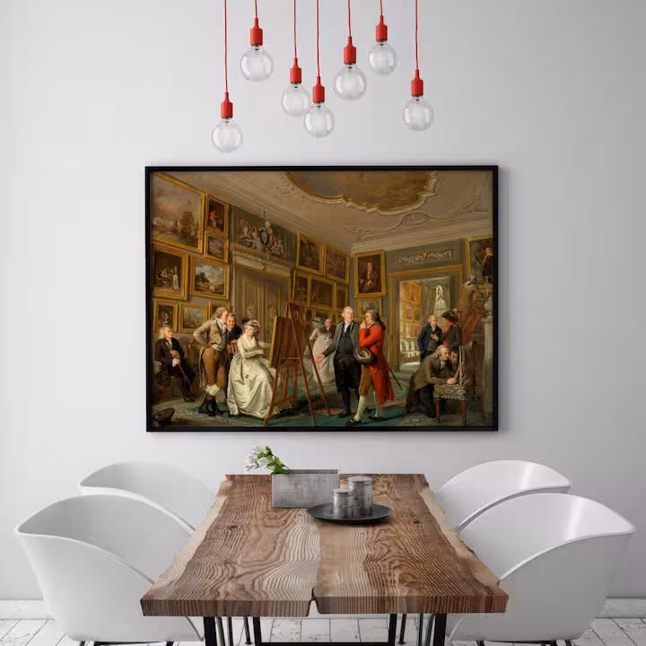 تابلو مخمل فرانسوی کد P101