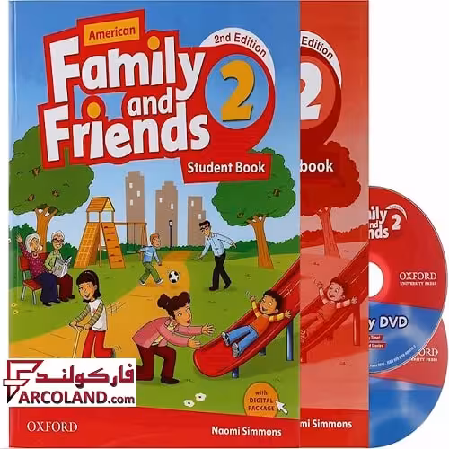 کتاب زبان امریکن فمیلی اند فرندز 2 American Family and Friends | انتشارات رهنما | Second Edition | ویرایش دوم