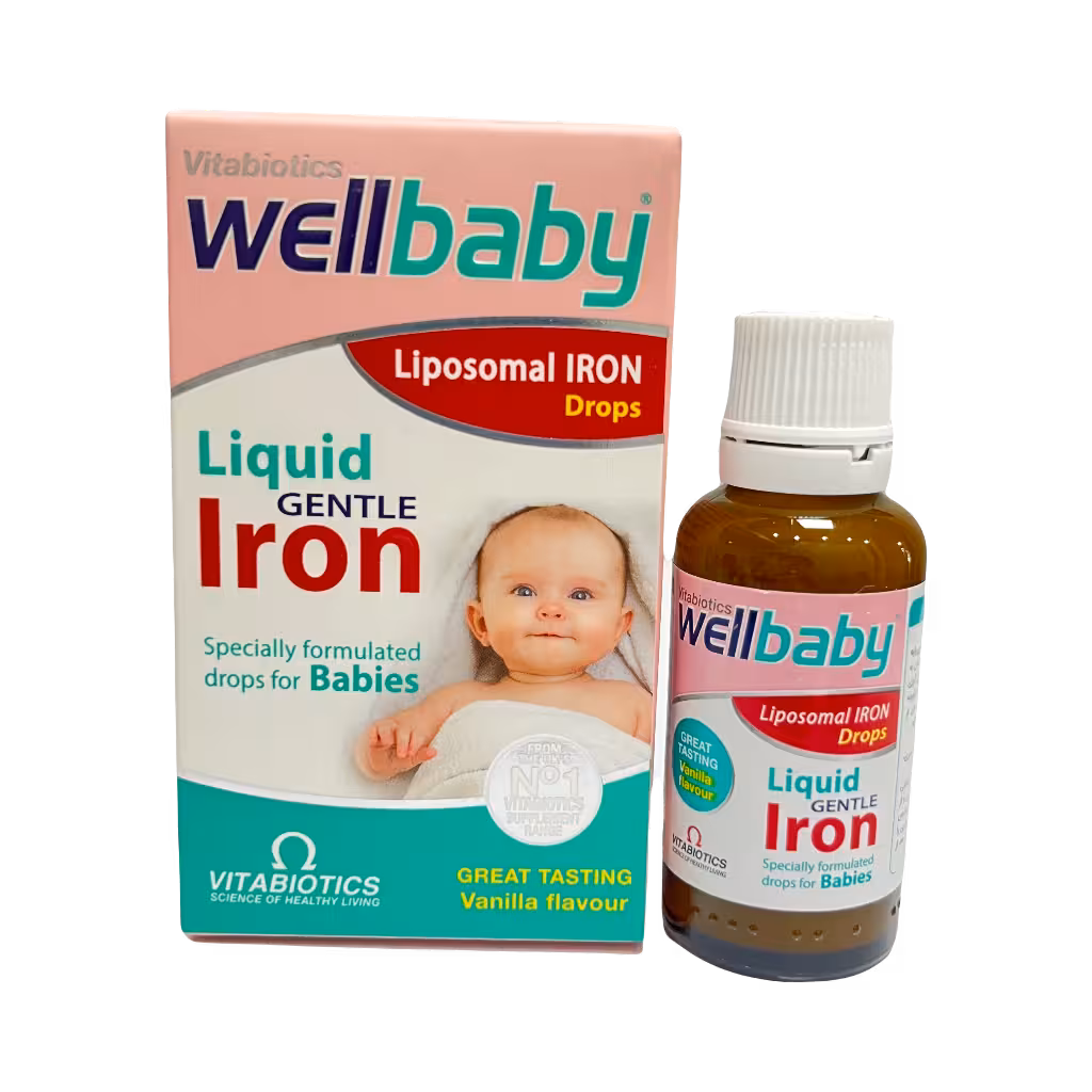 Wellbaby Iron  Vitabiotics قطره آهن ول بیبی