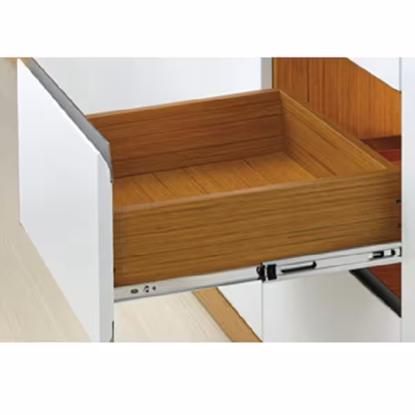 ریل ساچمه ای سه تکه تلسکوپی ساده فانتونی | یراقینو | پخش عمده یراق آلات کابینت، کمد و آشپزخانه