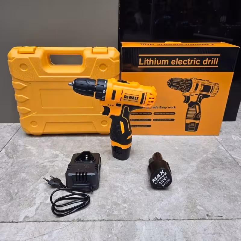 مجموعه دریل شارژی 18 ولت طرح دیوالت مدل Dw02