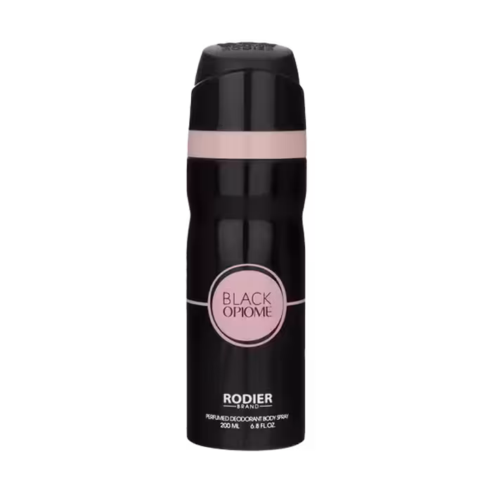 اسپری بدن زنانه رودیر مدل بلک اوپیوم حجم 200 میلی لیتر