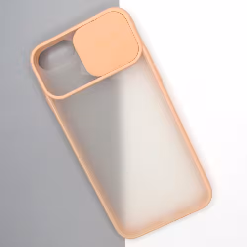 قاب ایفون 7/8 پشت مات محافظ لنز دار کشویی