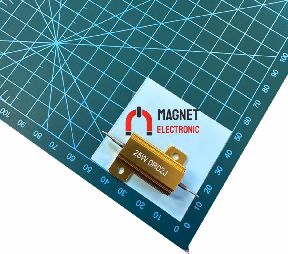 مقاومت فلزی 0.02R 25W