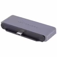 هاب 4 پورت تایپ سی به USB2.0/HDMI/AUX/Type-C پاورولوجی مدل P41PACHGY