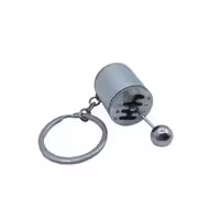 جاسوئیچی خودرو طرح جعبه دنده رنگ نقره ای