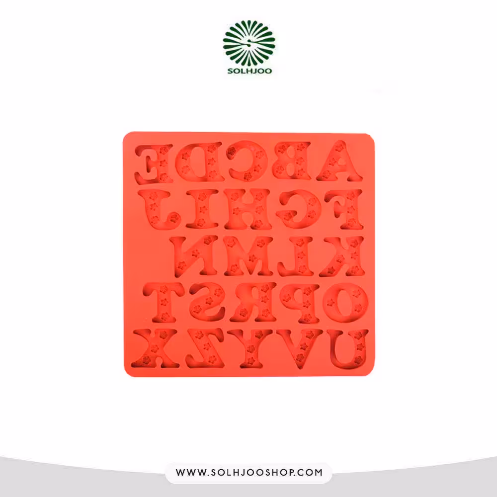 مالد حروف انگلیسی گلدار m3022