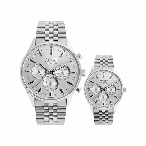 ساعت ست زنانه مردانه کرست CREST 9032-1