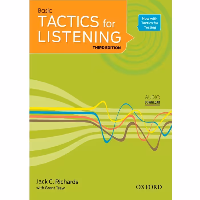 کتاب Basic Tactics For Listening اثر Jack C.Richards and Grant Trew انتشارات هدف نوین