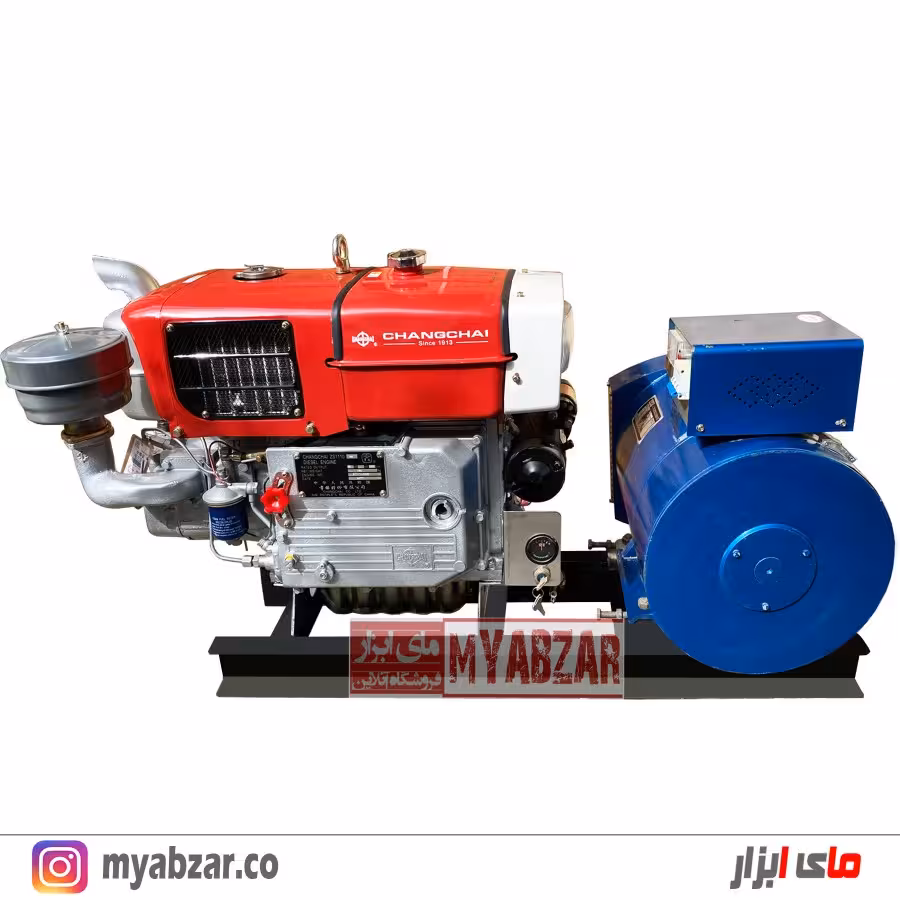 دیزل ژنراتور 10 کیلووات با موتور 20/22 اسب تکفاز و سه فاز