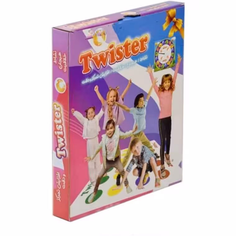 بازی دورهمی تویستر (Twister) | بازی خانوادگی در همه سنین کد1410