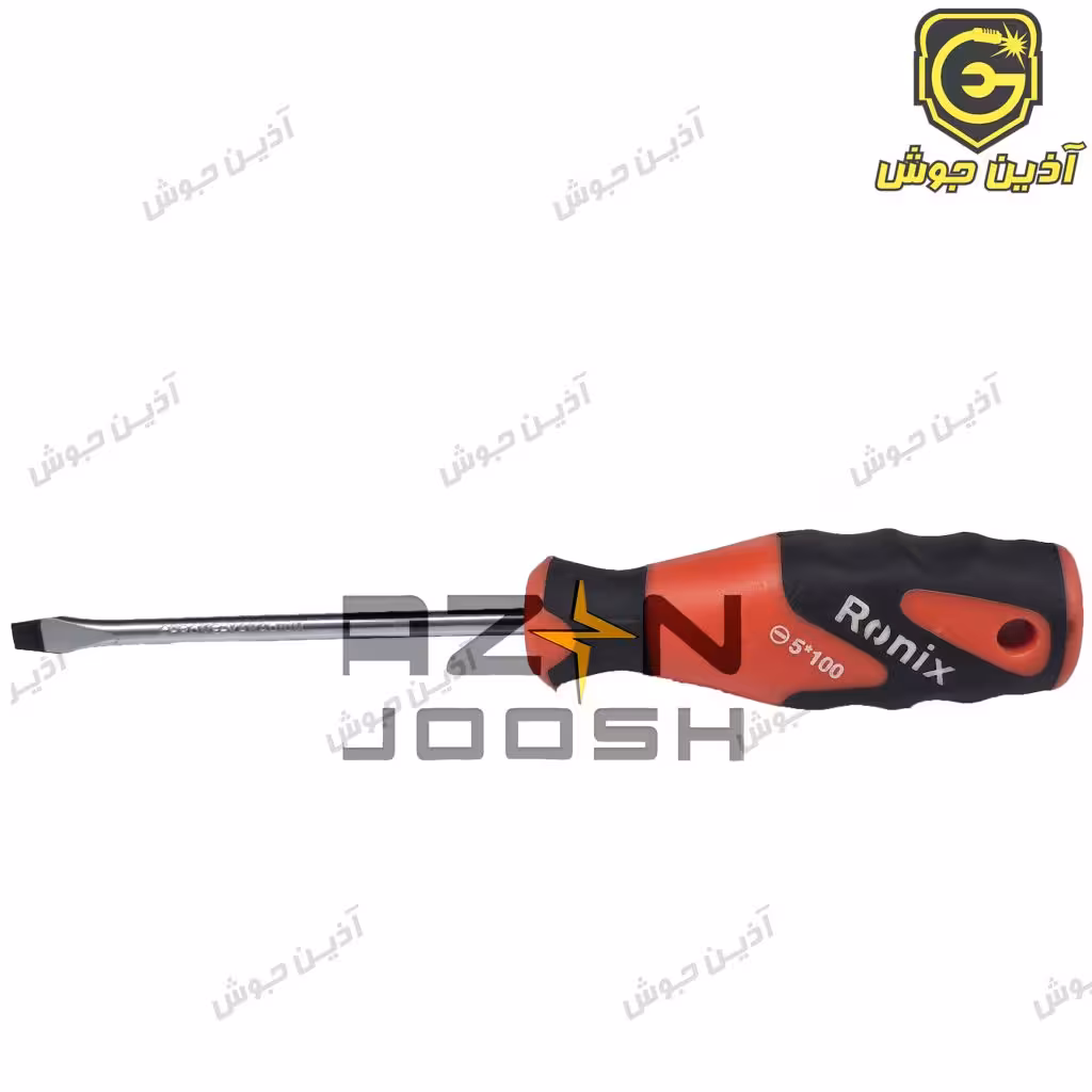 پیچ گوشتی دوسو 100*5 دسته TPR رونیکس Ronix مدل RH-2755