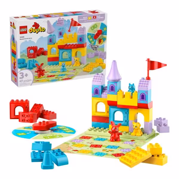لگو سری دوپلو مدل Hopsy's Castle Game کد 10450