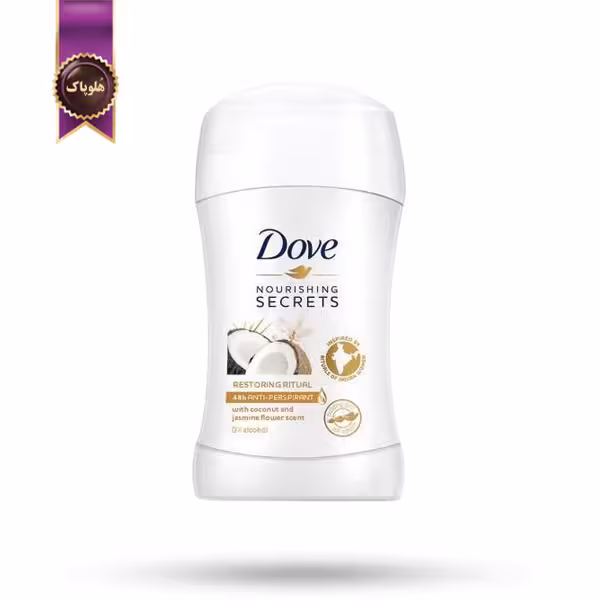 مام استیک ضدتعریق داو Dove مدل عصاره نارگیل و یاسمن Nourishing Secrets حجم 40 میلی لیتر (اورجینال)