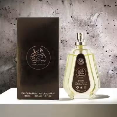 ادکلن الدر المکنون برند ارض الزعفران امارات حجم 50 میل