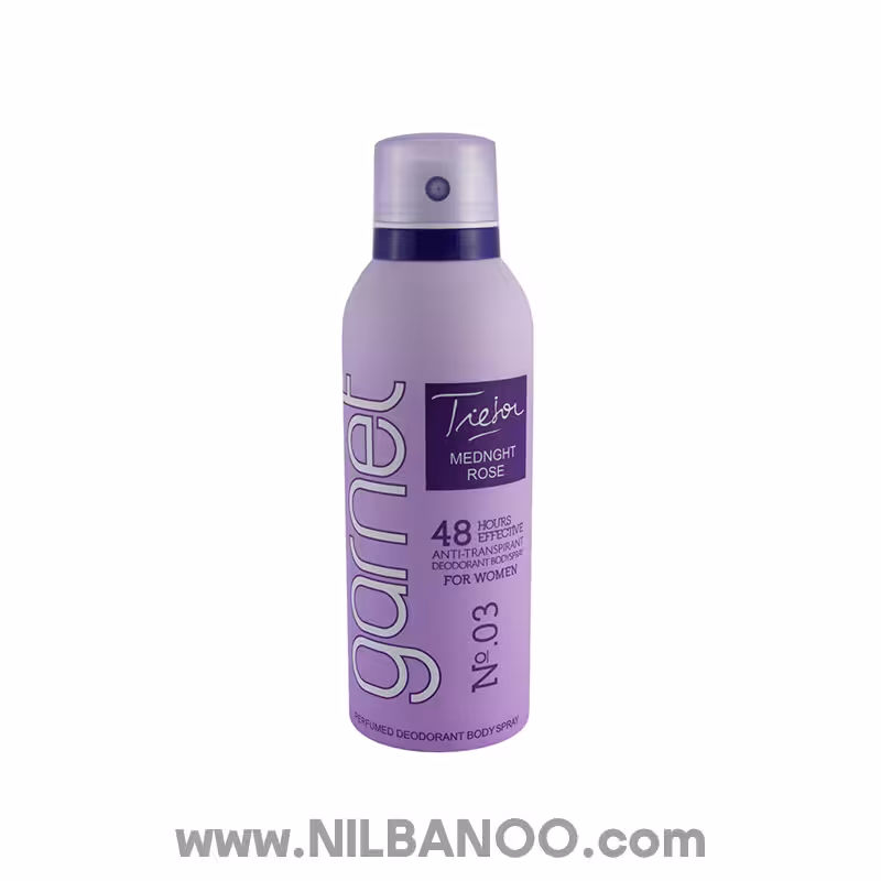 اسپری بدن زنانه گارنت مدل MEDNGHT ROSE