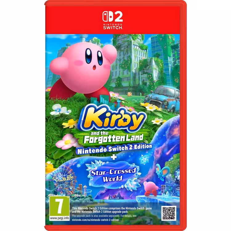 خرید نسخه جدید Kirby and the Forgotten Land برای Nintendo Switch 2 همراه با بسته Star-Crossed World