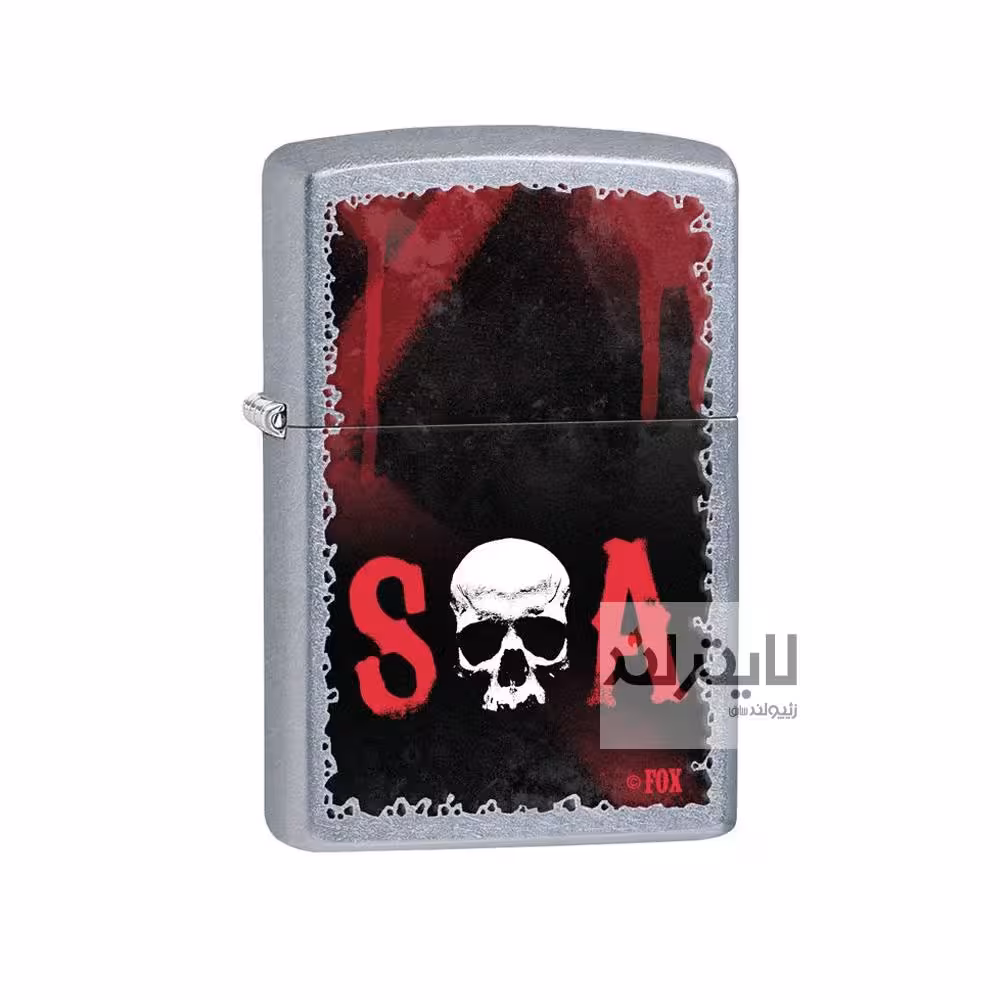 فندک زیپو مدل Sons of Anarchy، Street Chrome Classic کد 28836