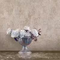 کاغذ دیواری طرح پتینه قهوه‌ای کد 10101