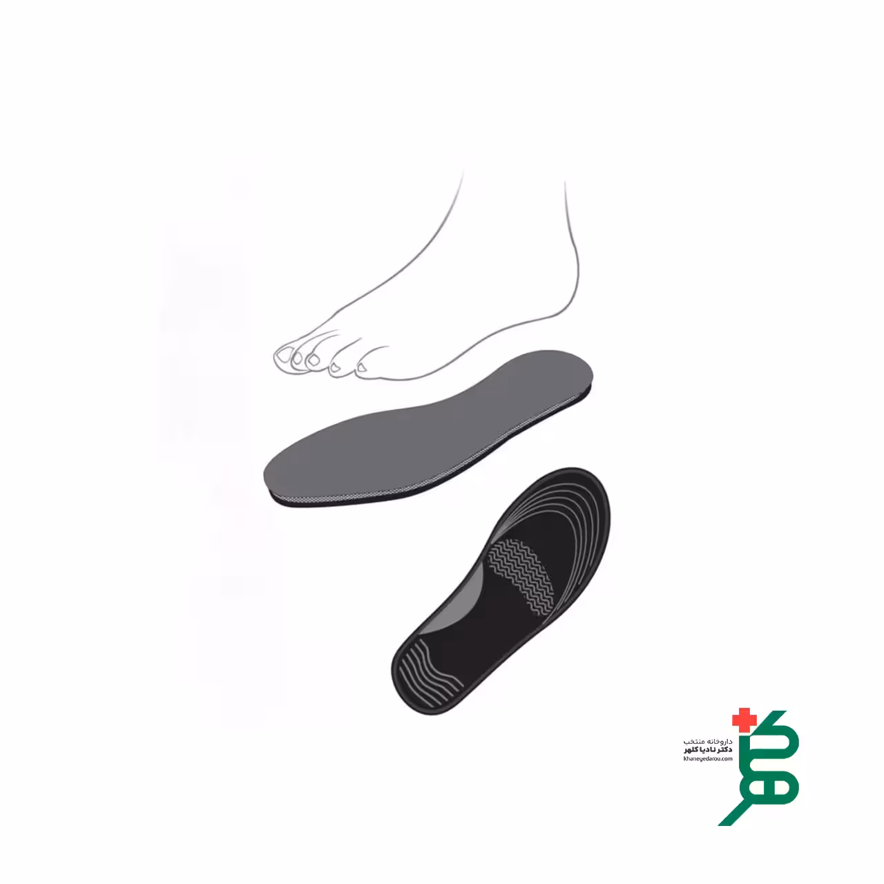 کفی سیلیکونی با روکش پارچه ای اتسی ( TI 018 )