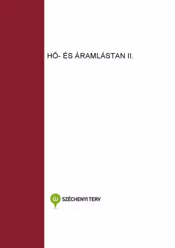 خرید و دانلود نسخه کامل کتاب Hő- és áramlástan II. - egyetemi tananyag