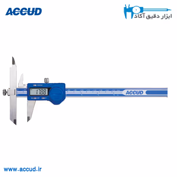 کولیس دیجیتال 30 سانتی متر فک متحرک Accud (آکاد) مدل 152-012-11