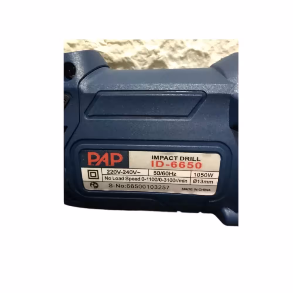 دریل چکشی پی ای پی 13 مدل گيربکسي 2 دور کد ID6650