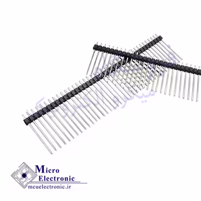 پین هدر نری صاف 1×40 25mm 2.54mm