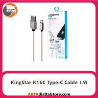 کابل KingStar K16C Type-C Cable Gold طول 1M
