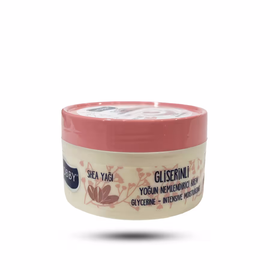 مشخصات، خرید و قیمت کرم مرطوب کننده هوبی حاوی گلیسیرین و شی باتر حجم 250 میل ⭐️ ویان مارکت