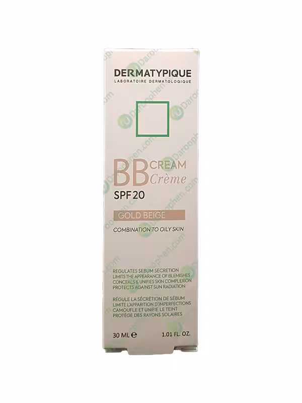 بی بی کرم SPF20 درماتیپیک مناسب پوست چرب و مختلط 30 میلی لیتر – Dermatypique BB Cream Spf 20 For Combination To Oily Skin 30 ml
