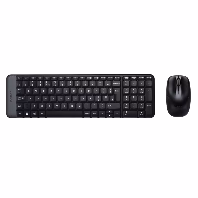 ست کیبورد و ماوس وایرلس لاجیتک مدل MK220