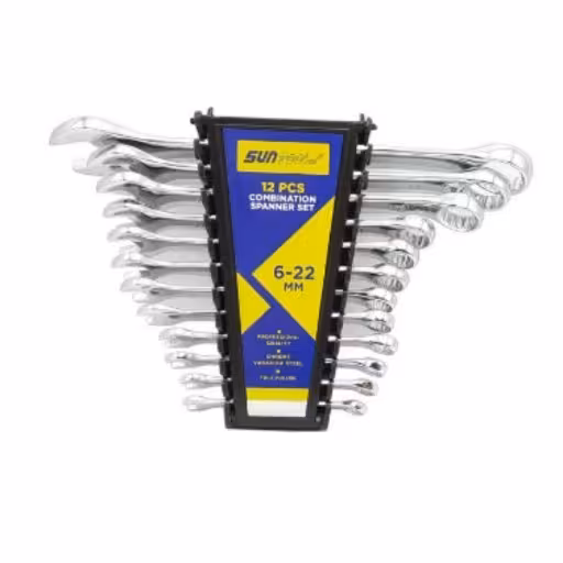 مجموعه آچار یکسر 12 عددی پلکانی سان تولز کروم وانادیوم