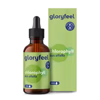محلول کلروفیل آلمانی گلوری فیل اصل 30ml Glory Feel Chlorophyll nature Tropfen