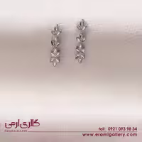 گوشواره نقره آویز تراش ES_2394