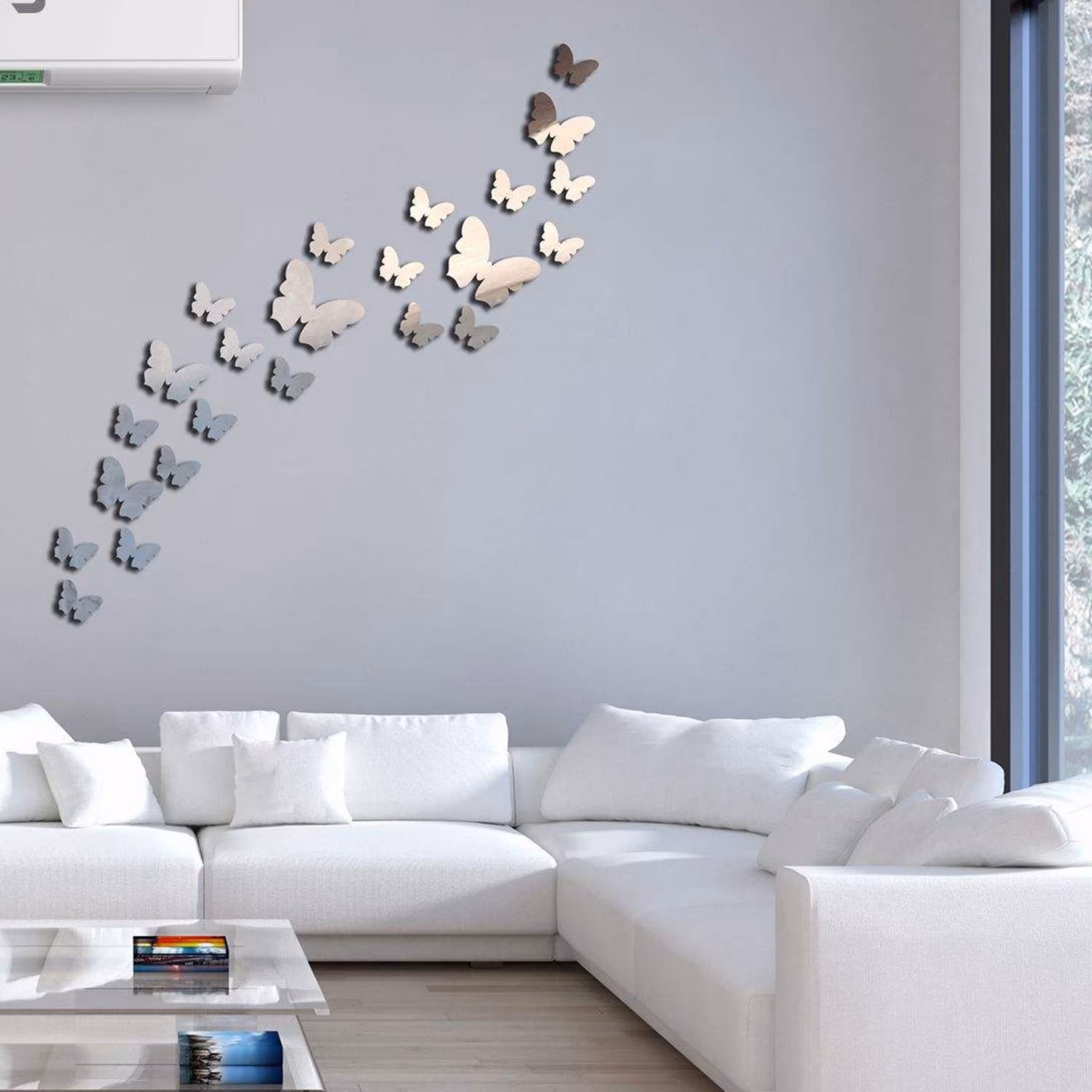 اینه دکوراتیو مدل پروانه کد03