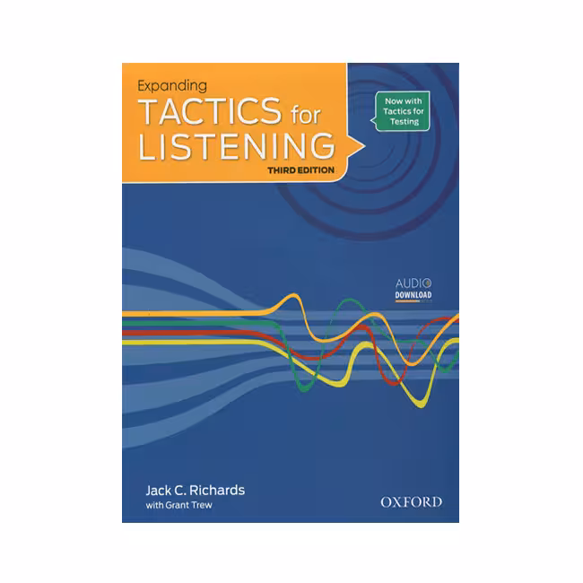 کتاب Tactics For Listening سطح Expanding اثر Jack c richards انتشارات Oxford