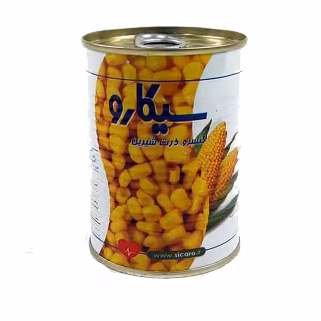 کنسرو ذرت شیرین سیکارو 380 گرمی