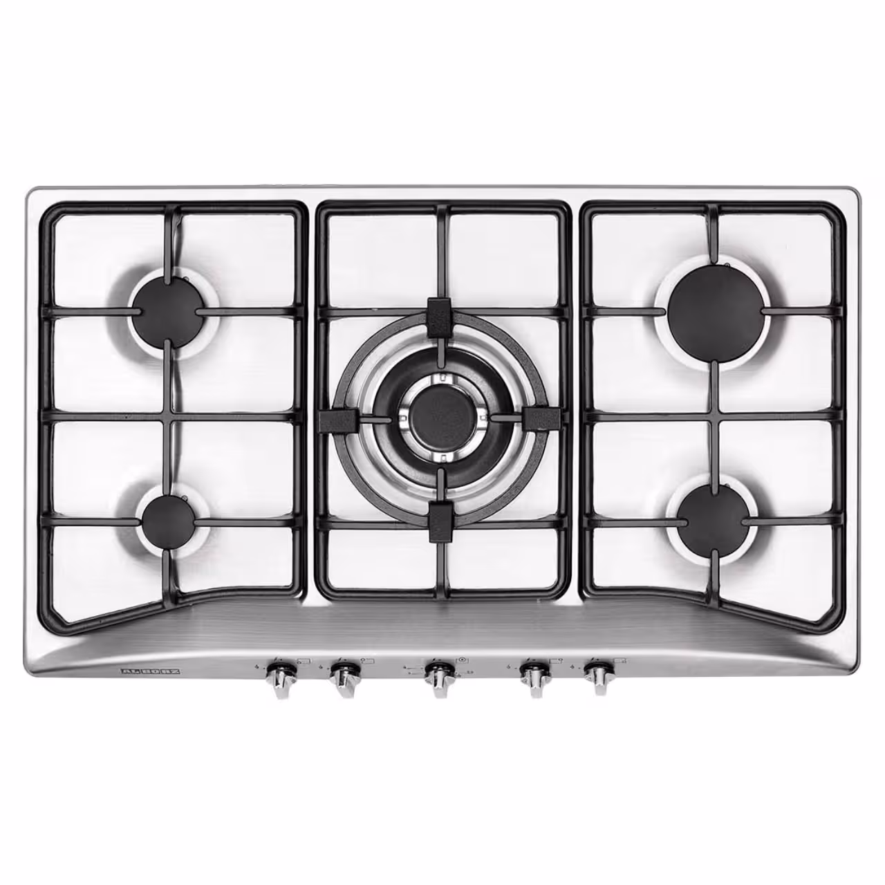 اجاق گاز صفحه ای استیل البرز مدل S 5906 با قطعات ایتالیایی