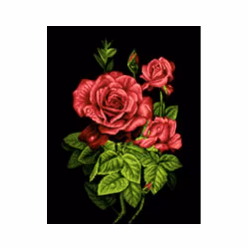 طرح گل وگلدان کد 25274