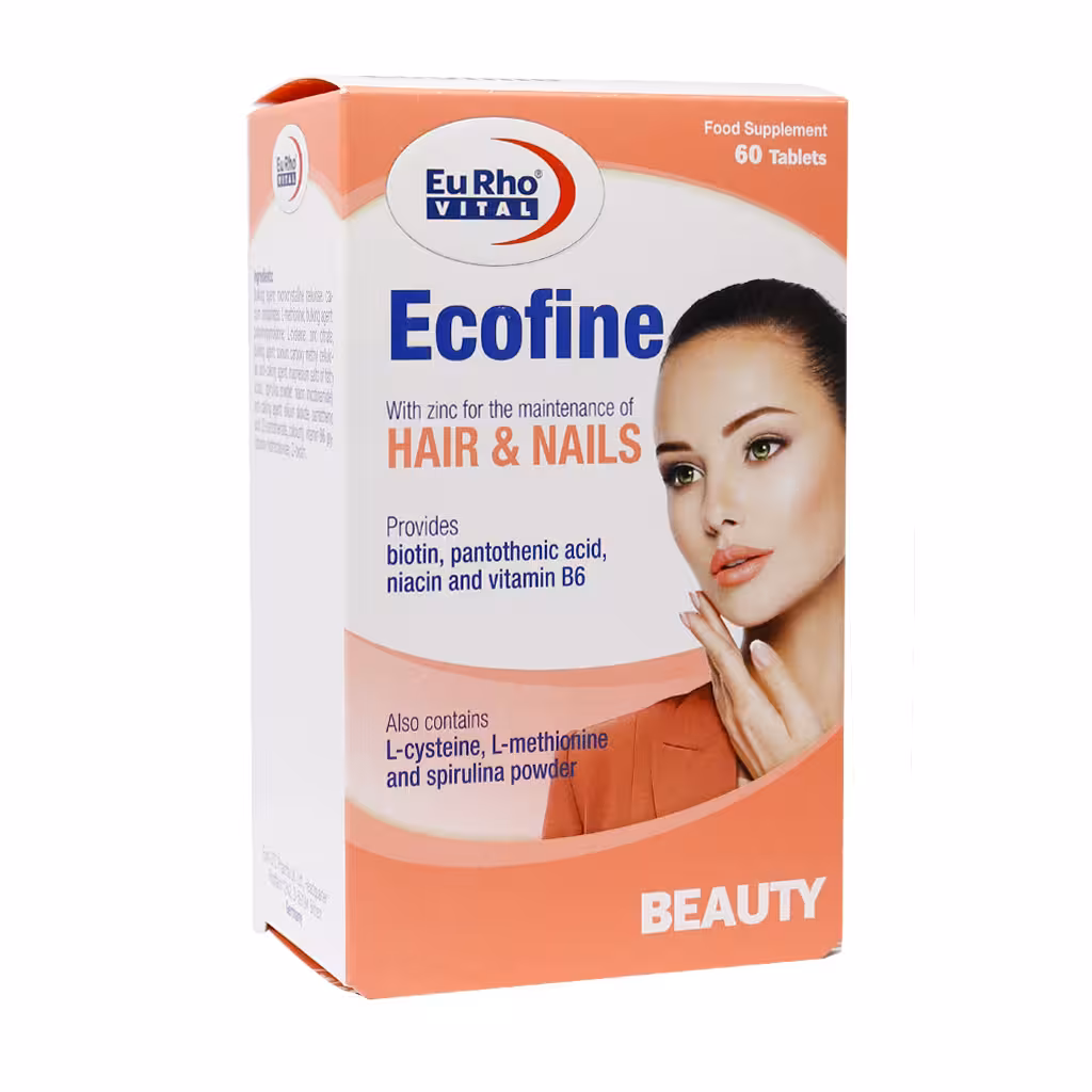 قرص اکوفاین یوروویتال 60 عدد Eurhovital Ecofine 60 Tablets