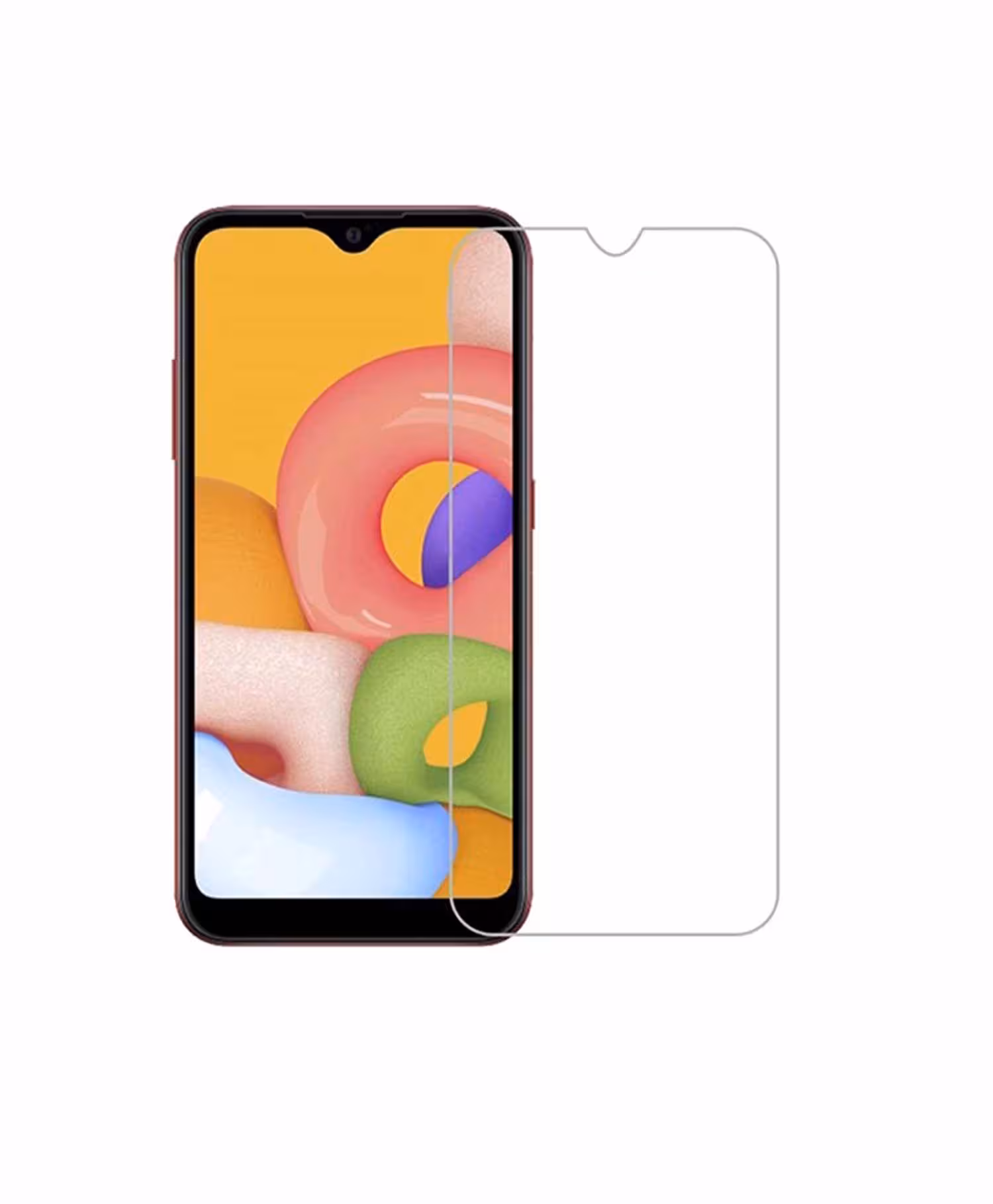 گلس محافظ صفحه گوشی سامسونگ Samsung A01
