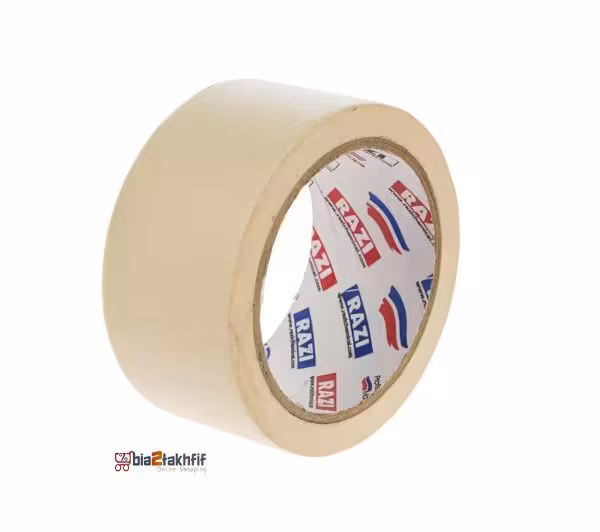 نوار چسب کاغذی پهنای 4.8 سانتی متر رازی