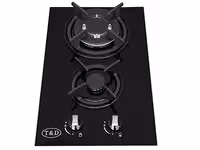 اجاق گاز 2 شعله شیشه مدل T&D 129-E